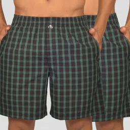 Pack of 2 Checkered Men Boxer-17