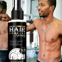 Quick & Painless Hair Removal Spray 100% clean Spray (100 ml) Spray-image-17