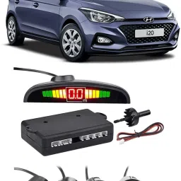 EB188 Black Car Reverse Parking Sensor with LED Display 4 Sensor E188 Parking Sensor-image-98