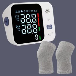 Balson Rechageable Digital Automatic Blood Pressure Monitor & Hypoallergenic Knee Cap for Joint Support Bp Monitor-17
