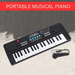 (Piano Keyboard) with Mic/37 Keys 8Rhythms, 8Tones, Portable Electronic ToyW84 (Piano Keyboard) with Mic/37 Keys 8Rhythms, 8Tones, Portable Electronic ToyW84 Analog Portable Keyboard-21