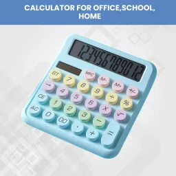 Desktop Calculator, 12-Digit Large LCD and Large Buttons for Office, Homes W428 Basic Calculator-picture-15