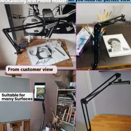 AMUSING Best Overhead Tripod For Creating Cooking Video Webcam Sketch Product Review Tripod, Monopod, Tripod Clamp, Tripod Bracket, Tripod Ball Head image 4