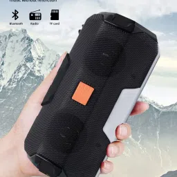 Treadmill TG-143 Portable Rechargeable Wireless Multimedia Speaker LED Light Flash 10 W Bluetooth Party Speaker image 3