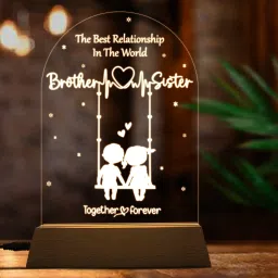 Raksha Bandhan Special Gift Lamp for Brother & Sister Table Lamp-25