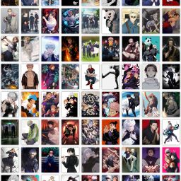 Pack of 72 Jujutsu Kaisen Anime Wall Collage Kit Posters | Posters for Wall Decoration | Wall Art For Bedroom, Office, Living room, Dorm room Photographic Paper-26