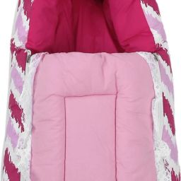 Mix N Match Pink Zigzag Reversible Baby Sleeping Bag-image-54