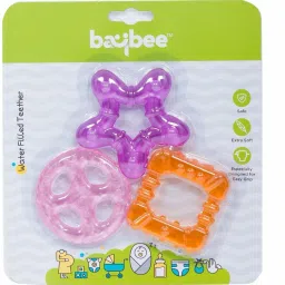 3 Pcs BPA Free Natural Silicone Baby Teethers Toy for Kids Molar Teether Soother Rattle-image-67