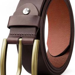 Men Brown Genuine Leather Belt-picture-14