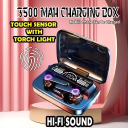 crecro M19 bluetooth earbuds headset wireless earphone 5.3 LED Display M10 Q221 Smart Headphones-image-87