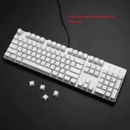 Etzin PBT 108 Pudding Keycaps Set TKL/104/108-Keys Mechanical Keyboard, with Keycaps Wireless Standard Gaming Keyboard Compatible with Desktop, Laptop, Mac Easy to Use,Plug and Play,Quick, Comfy Durable body-28