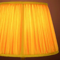 lampenschirm india Premium Softback 30cm Empire Silk Lampshade (Yellow)-picture-27