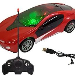 New_Remote Control Car Toy 3D Famous Car with 3D Lights (RED_-image-69