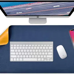 REMICH Dual-Sided Multifunctional Desk Pad ,Waterproof Desk (80*40 Desk Mat) Mousepad-image-14