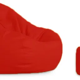 4XL 4XL Bean Bag With Relaxing Footrest Bean Bag ChairWith Foam Filling-3