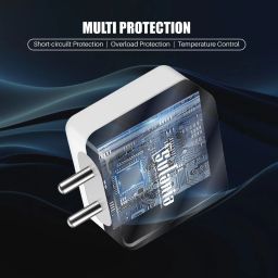 sulania Wall Charger Accessory Combo for 33W, Vooc Charging for Compatible With Universal Type-C Port Smartphones Support image 2