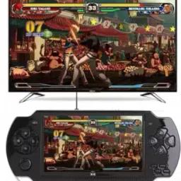 GLOWISH TV OUT POCKET MP4 PLAYER WITH 1000 GAMES INCLUDED 8 GB 8 GB with 1000 GAMES, TEKKEN 3, RACING, ARCADE, Shooting, Arcade-24