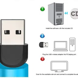 OG X NEXA WITH DEVICE Bluetooth Dongle for PC, Computer, Laptop USB Adapter image 3