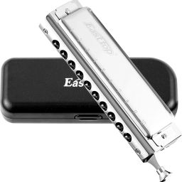 10 Hole 40 Tune Advanced Chromatic Mouth Organ Harmonica with ScaleChanger T1040-image-5