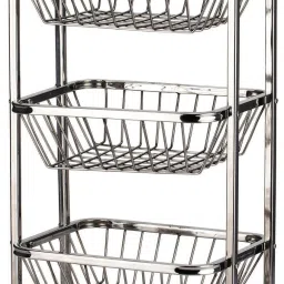 Steel Kitchen Trolley-21