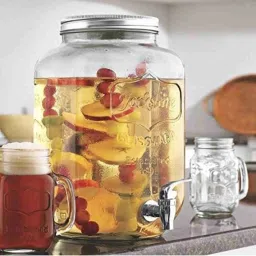 4L Glass Juice Dispenser Bottled Water Dispenser-image-29