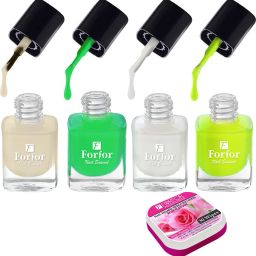 Perfect Stay Trendy Safe & Fast Dry ,Nail Art ,Glossy Finish Nail Polish Combo-image-55