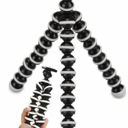Hiffin ®Gorilla Tripod/Mini Tripod 10+3 inch for Mobile Phone with Holder for Mobile Tripod Ball Head-41