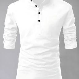 Men Solid Cotton Blend Straight Kurta-image-43