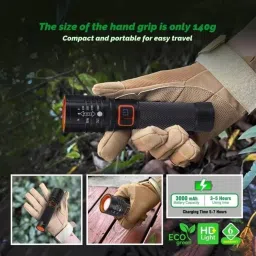 dazzel flex M035 Rechargeable LED Torch: A Powerful and Portable Light Torch image 5