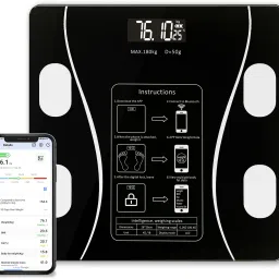 AZIOT Elevate Bluetooth Weighing Scale for Body Weight, BMI, Fat Analyzer, 180Kg Weighing Scale-picture-12
