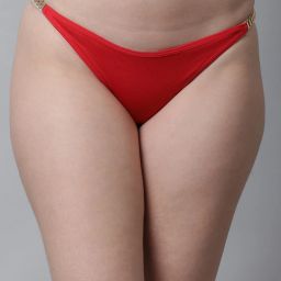 Women Thong Red Panty-image-2