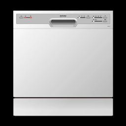 Kutchina KEN ECO 8 Place Settings Free Standing Dishwasher with Delay Function (White)-image-33