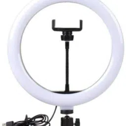 Krittoe 10" Ring Light USB charge New Selfie Flash Ring Light||Mobile Selfie Flash Light Ring Flash-image-69