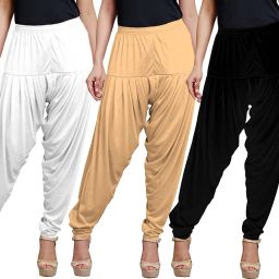 Silk Blend Solid Patiala-image-56