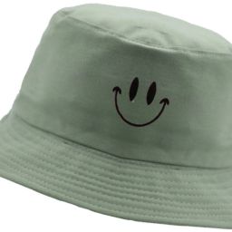 poshing Unisex smiley embroidered cotton hat for men and women hat-image-75