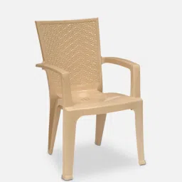 nilkamal CHR2225 Plastic Chair in Marble Beige Finish, Set of 2-picture-21