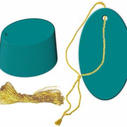 Writable Tag Craft Paper with Golden String for Gift Tags Greeting Card-image-67
