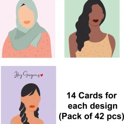300Gsm Thick Jewellery, Earrings, Card For Packaging & Display (3.5x2.5 IN) Business Card-image-5