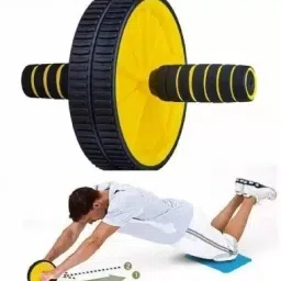 DL6 Sports Solid AB wheel Roller Ab Exercise Ab Exerciser-25