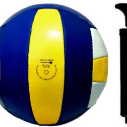 premium volleyball size-4 with Air pump official size and weight ( pack of 1 ) Volleyball - Size: 4-image-80