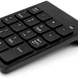 D25 USB Numeric Keypad Portable Slim Mini Number Pad or Laptop Desktop Computer PC Wired USB Handheld Multi-device Keyboard Compatible with Desktop, Laptop, Mac Easy to Use,Plug and Play,Quick, Comfy Durable body image 3