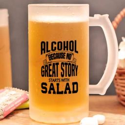 Alcohol Story 400ml Glass Beer Mug-image-76