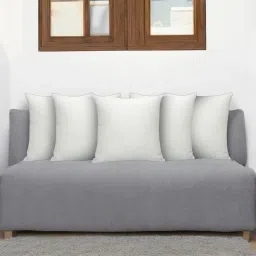 Soft Luxury Microfibre Solid Cushion Pack of 5-image-61