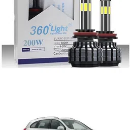 lovmoto LED Headlight Bulbs 6 Side Lighted H4 High Low Beam Kit White Bright sg303 Car Fancy Lights-picture-7