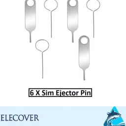 ELECOVER 6 Pcs Sim Card Tray Pin Eject Removal Tool Needle Sim Ejector Sim Adapter Sim Adapter image 2