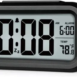 Digital Black Clock-5