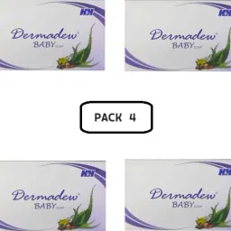 For Aloew Vera with dermadew baby soap (Pack of 4 *75)-image-37