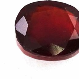 Sahiba Gems Red, Brown Cut Natural Garnet Gemstone-image-83