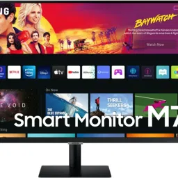 SAMSUNG M7 81.28 cm (32 inch) 4K Ultra HD VA Panel with USB Type-C Port, Multiple Voice Assistants, embedded TV Apps, PC-less productivity with Samsung DeX, Office 365 and IoT Hub, Built-in Speakers, Ultrawide Game View Smart Monitor (LS32BM700UWXXL)-15