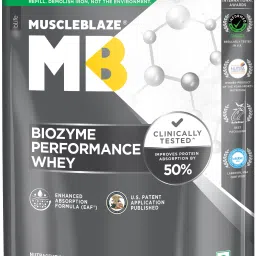 Biozyme Performance Whey Protein Powder Refill Pack, 25g Protein Per Scoop Whey Protein-image-82